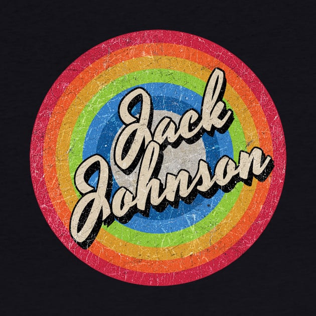 Vintage Style circle - Jack Johnson by henryshifter